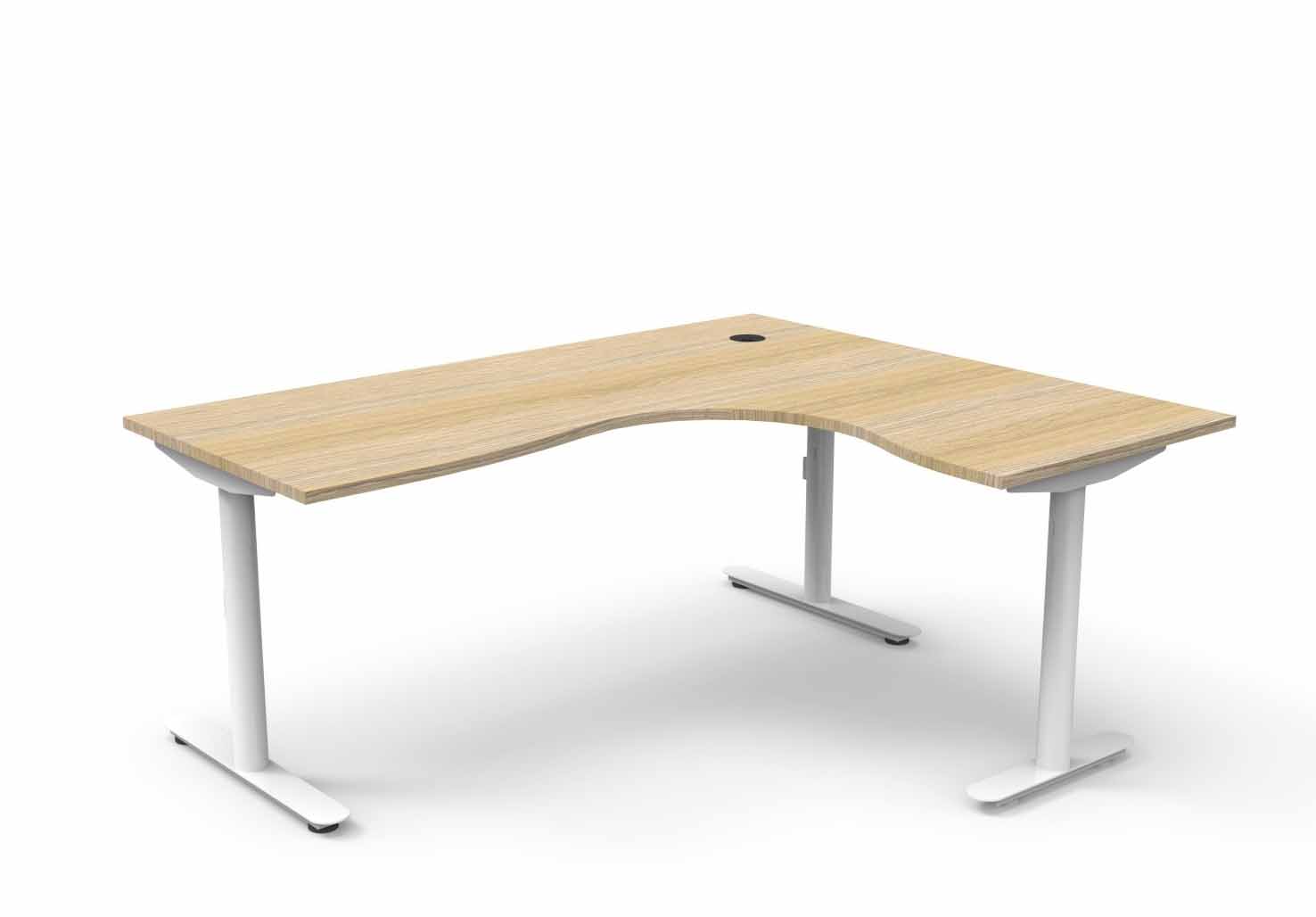 Halo Static Corner Desk 